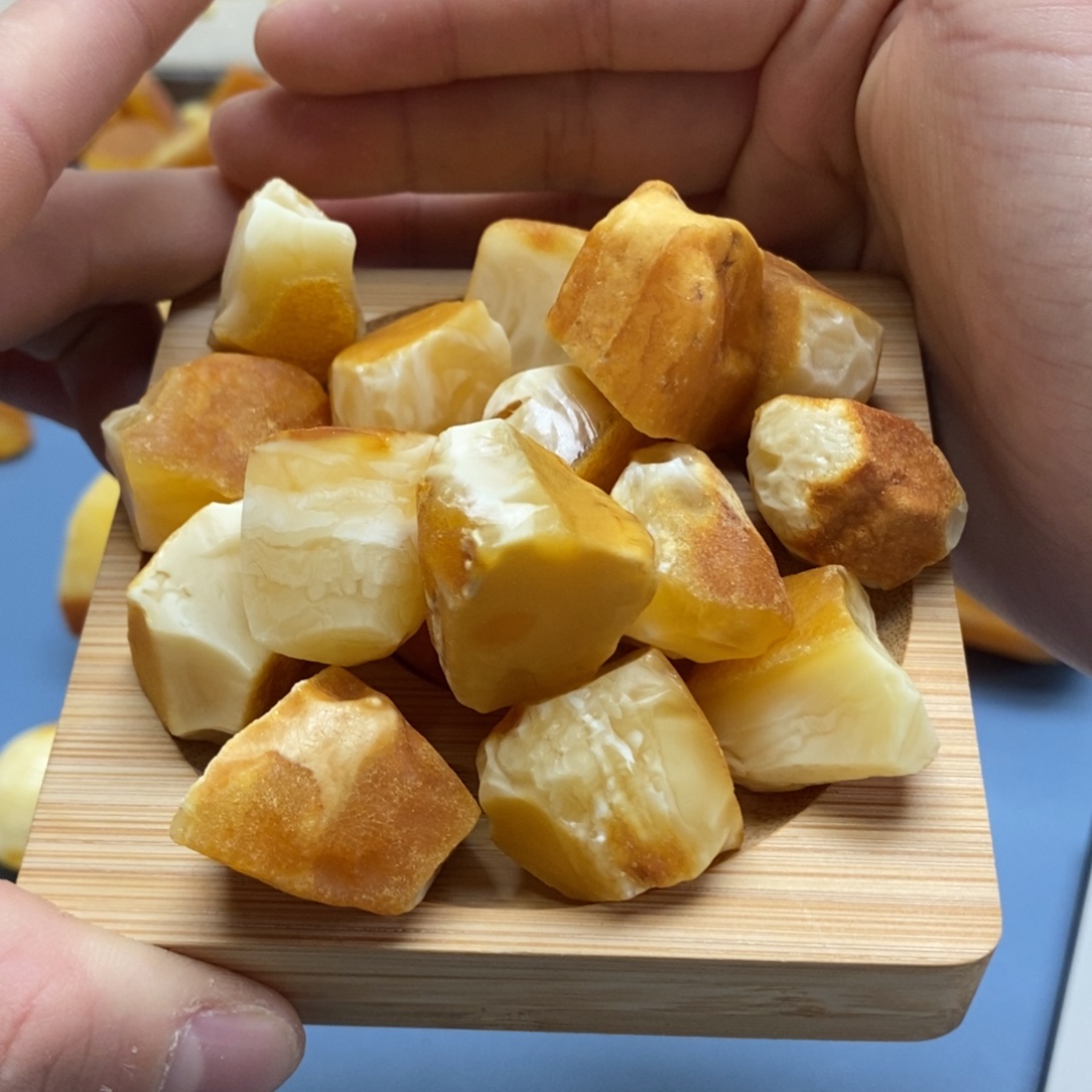 泷***鱼定制琥珀定制蜜蜡未镶嵌传世琥珀蜜蜡定制