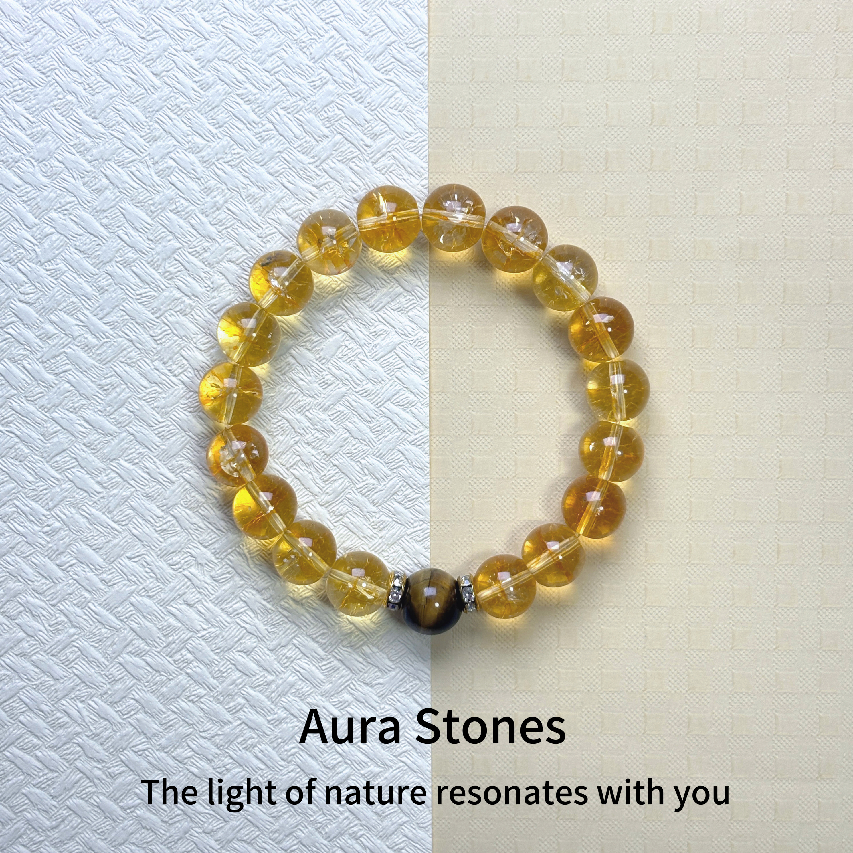 手链 AuraStones【黄瑩】转运塔晶手串招财纳福手链气质轻奢手串
