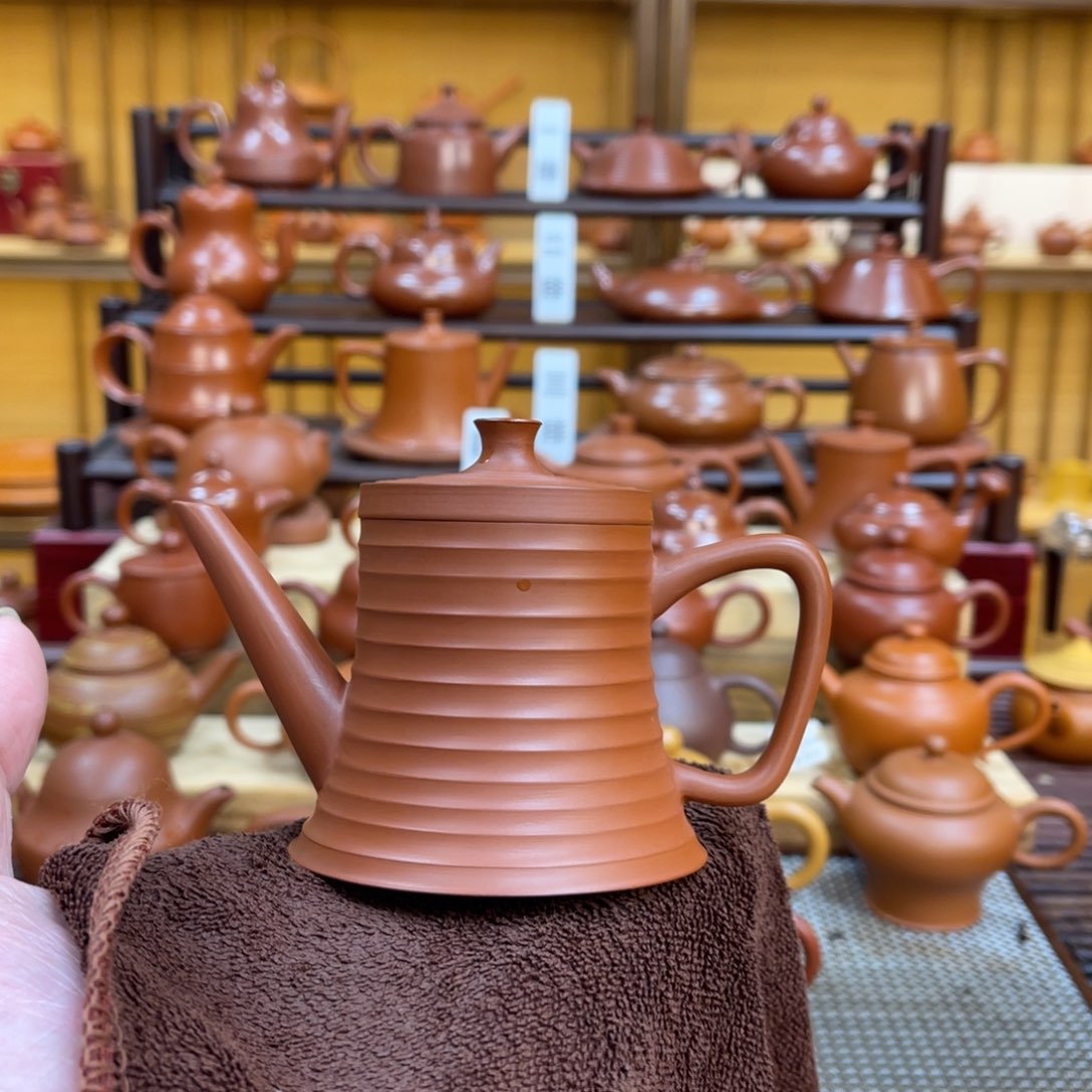 紫砂茶壶潮州手拉壶