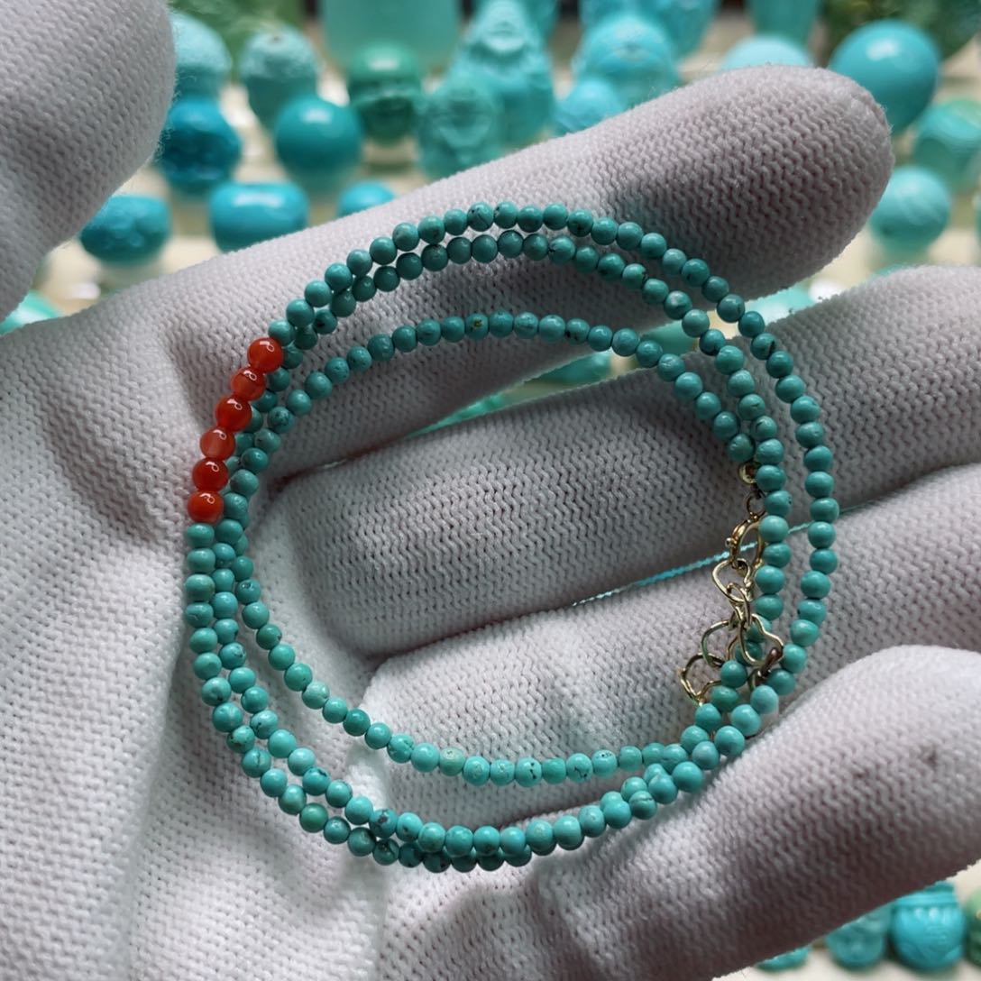 绿松石珠宝奇石未镶嵌