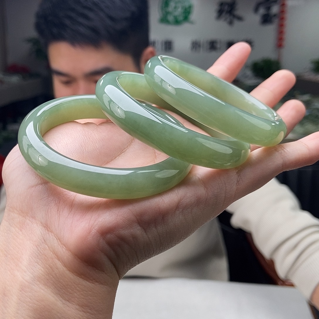 和田玉57-60颜色多样性发拍一发一未镶嵌