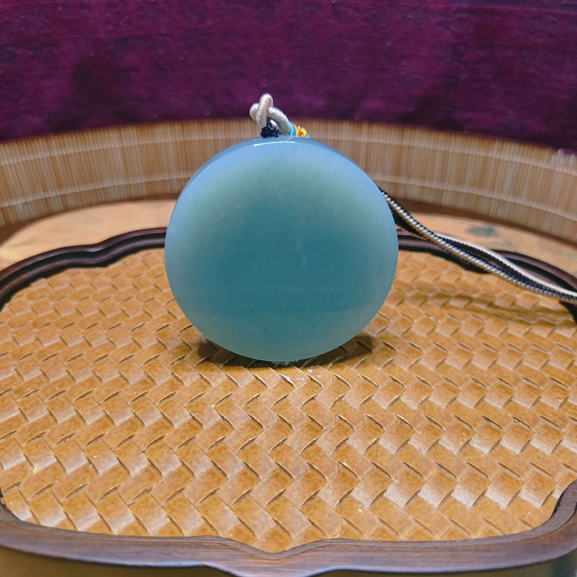 U和田玉无事牌吊坠1718