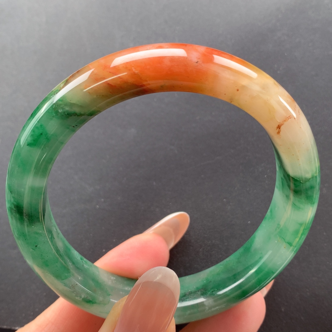 石英质玉未镶嵌手镯