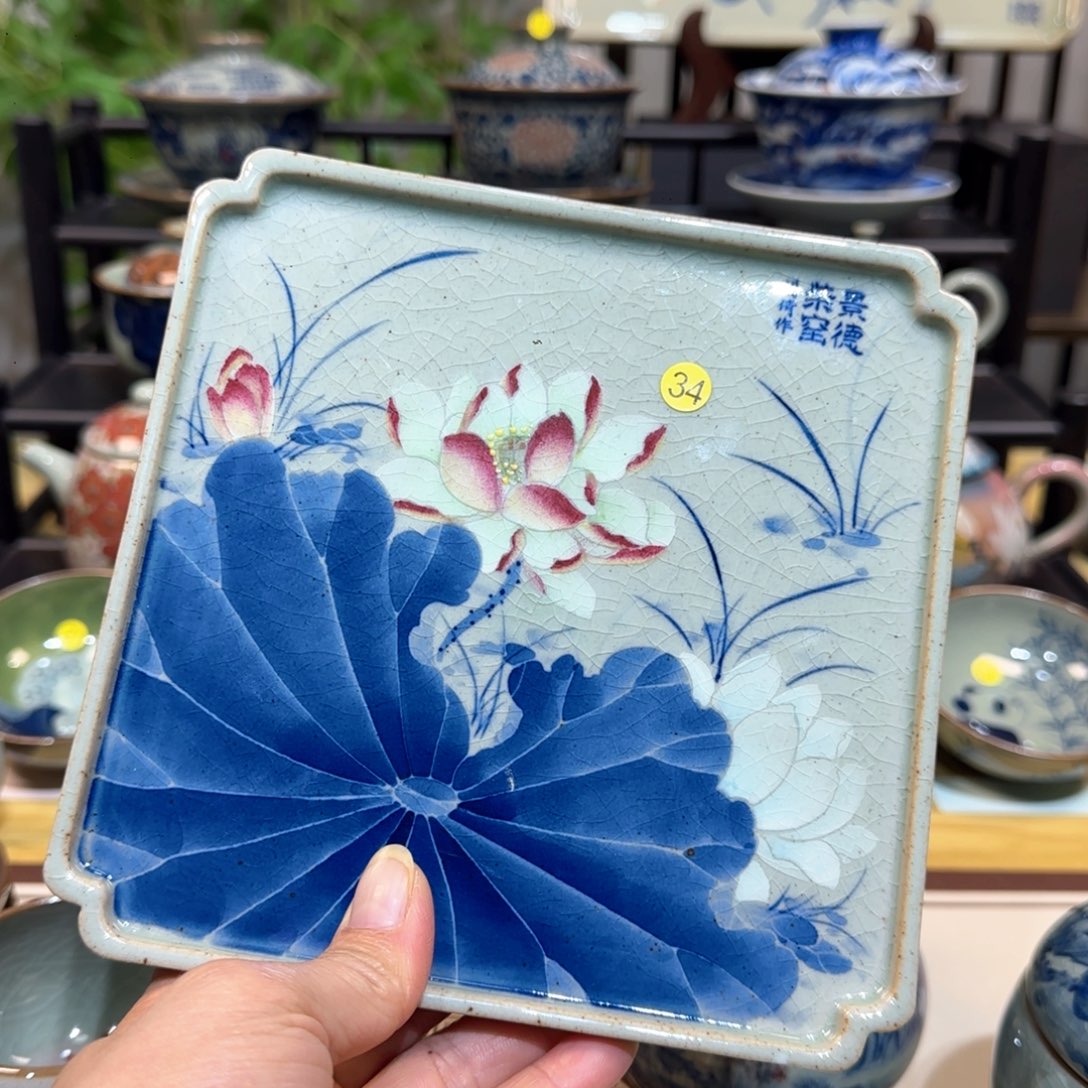 景德镇陶瓷手绘茶具