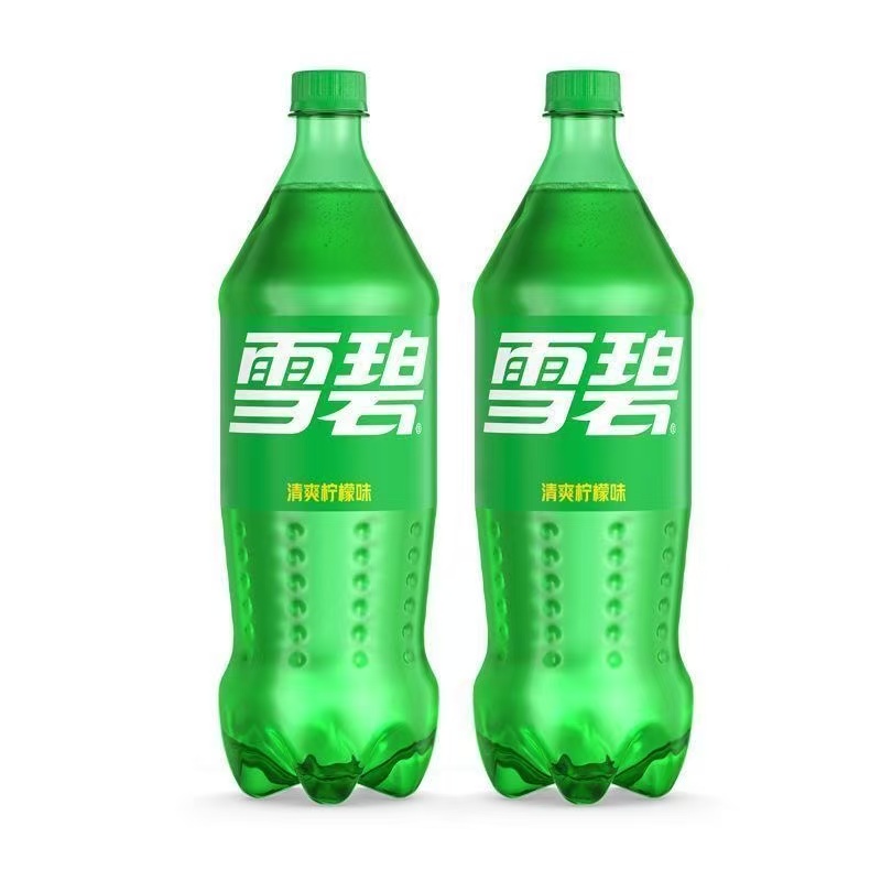【2瓶】雪碧1.25L*2瓶大瓶碳酸饮料柠檬味汽水经典清爽口味批发超值
