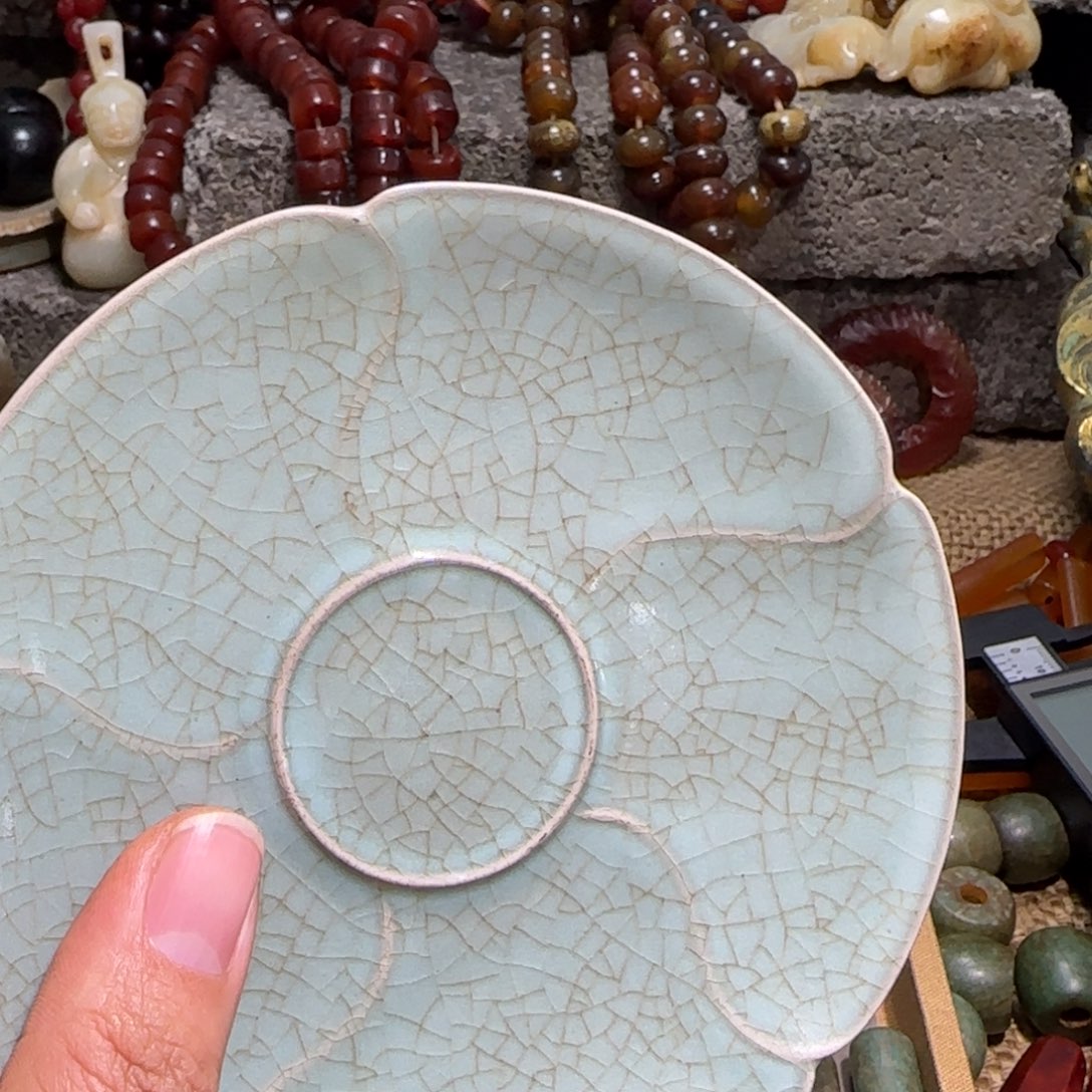 摆件午**空富贵荣华瓷器摆件