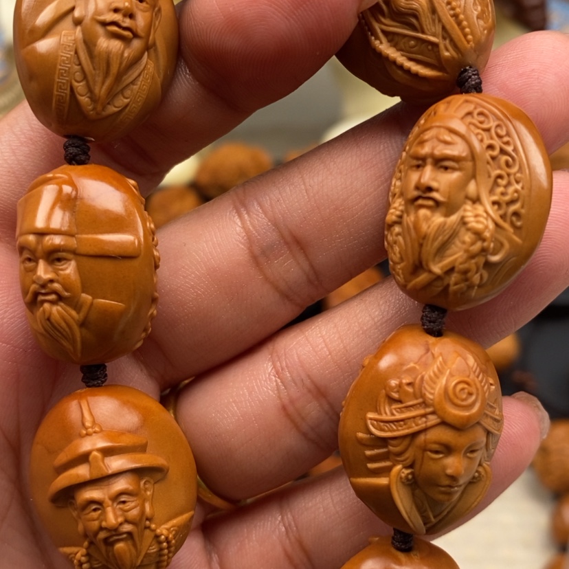 【闪购商品】橄榄核吊坠橄榄手工雕刻工艺