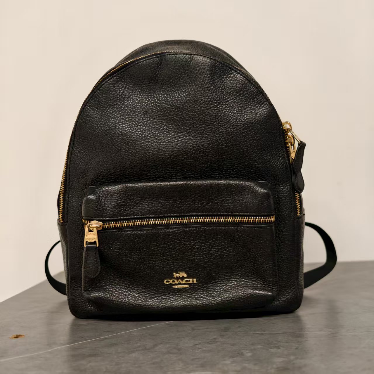 95新 COACH/蔻驰 a743双肩包25*32*10