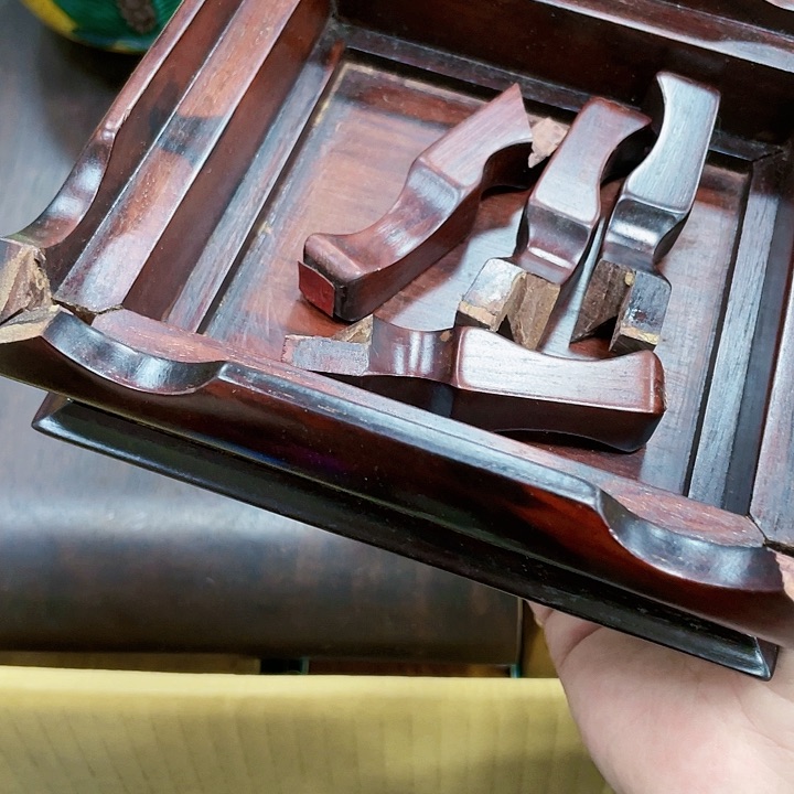 瓷片瓷制作工艺品摆件