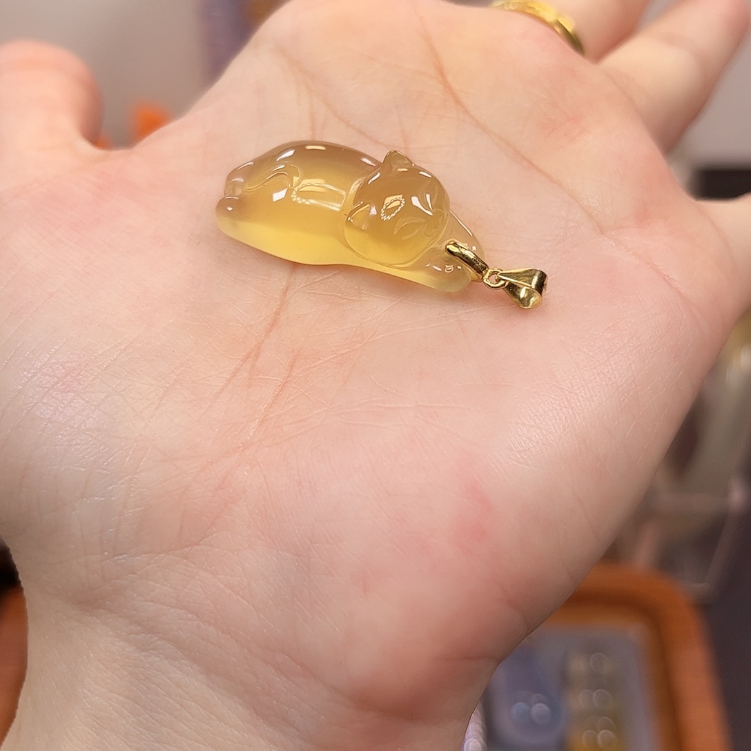 玛瑙/玉髓未镶嵌颈饰