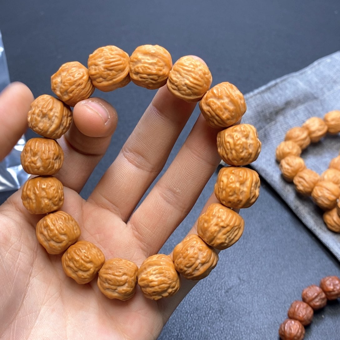 猴头核桃手串预*鬼蛤蟆头15手串