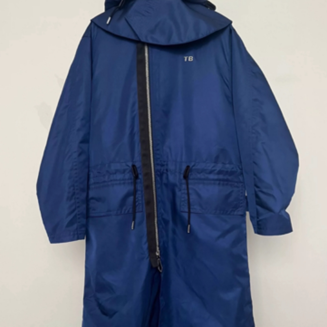 99新 BURBERRY/博柏利 蓝色防水外套/XS/D01790