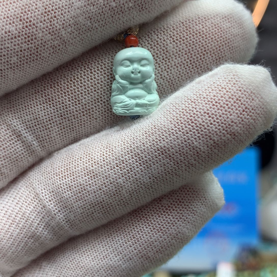 绿松石挂件未镶嵌