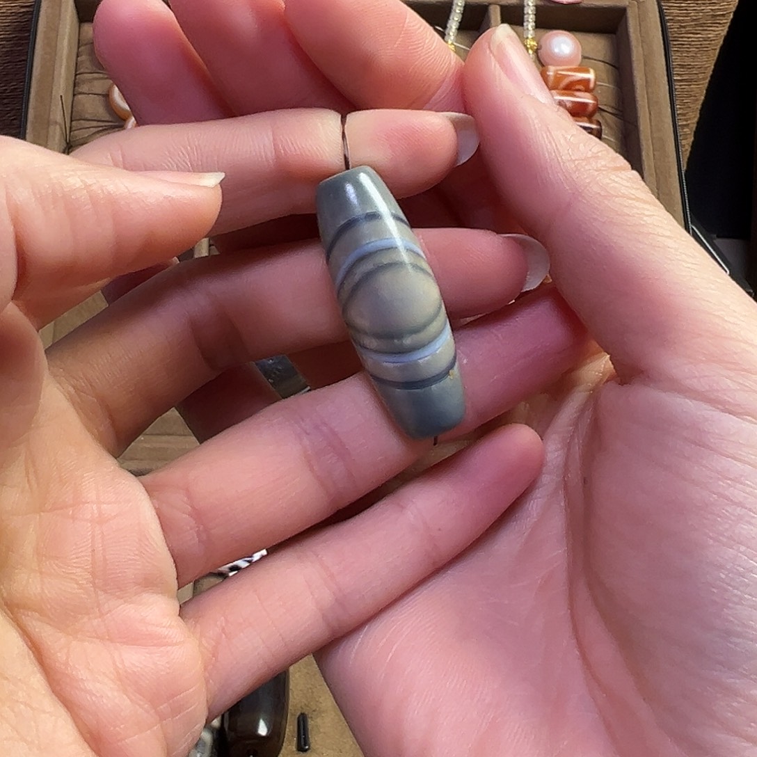 石英石纯铜手串儿