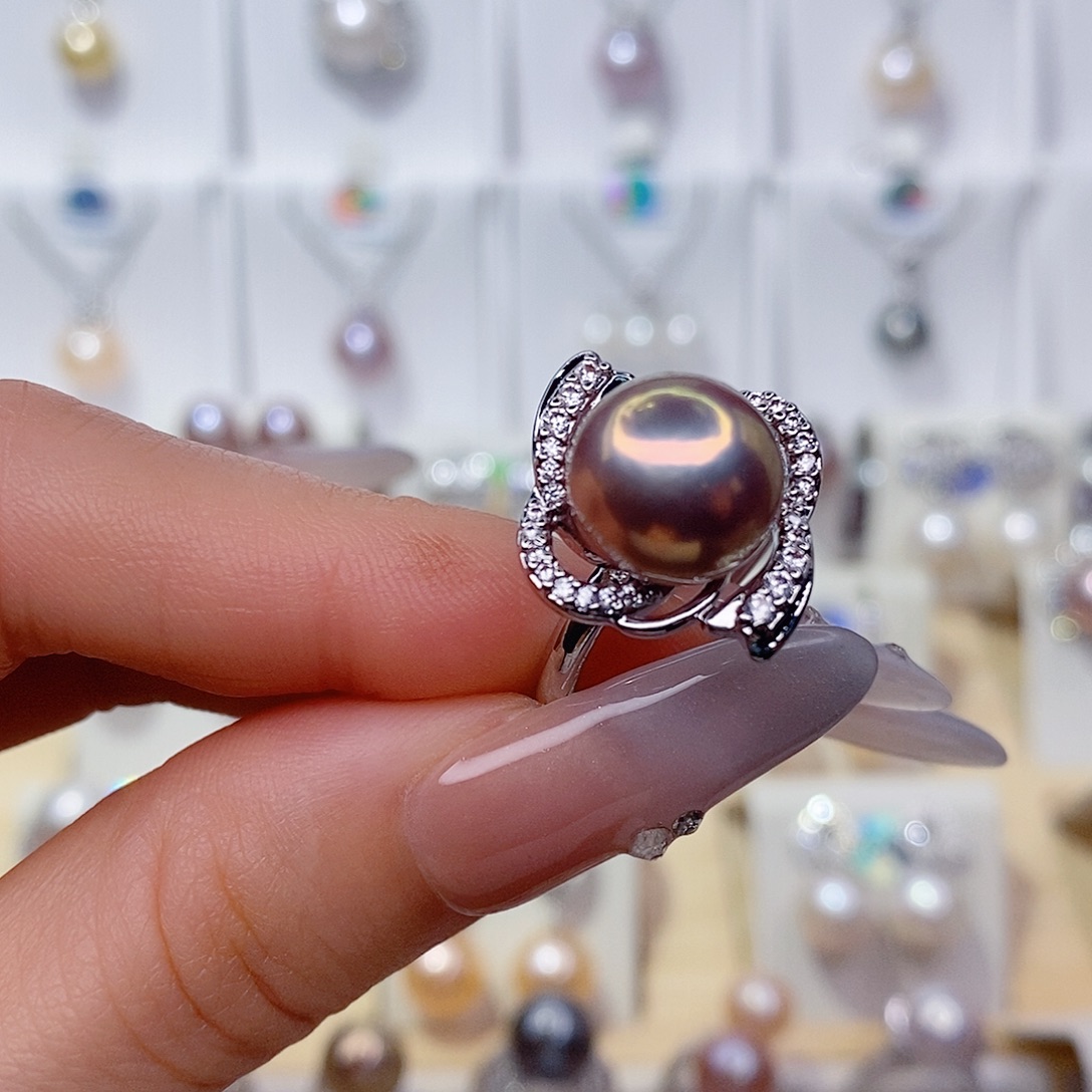 未镶嵌淡水珍珠戒指