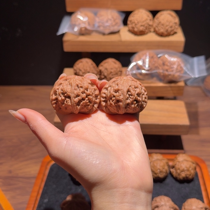 吊坠文玩核桃44宫灯