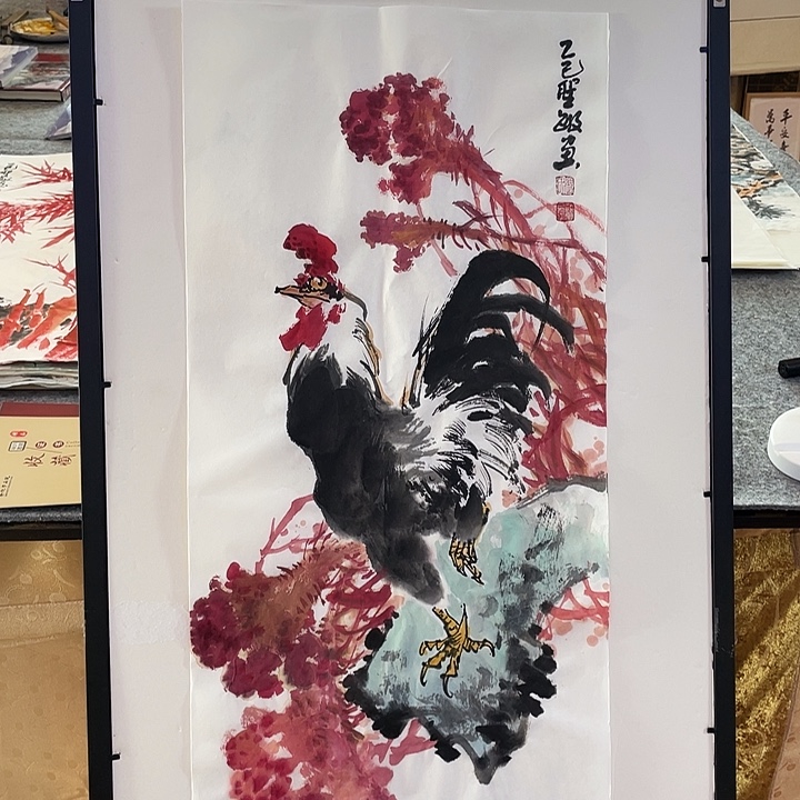 国画张圣敏先生纯手绘作品