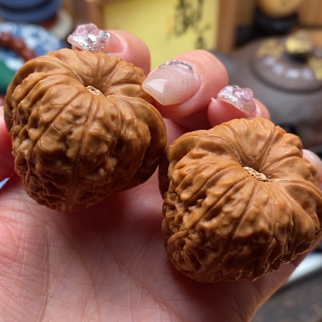 文玩核桃把件39尺寸全品南瓜吨
