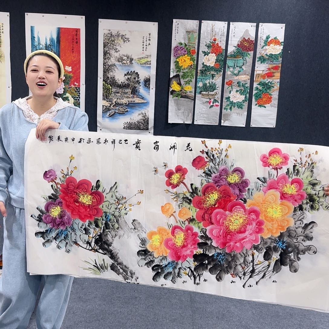 国画非常精美的一幅作品