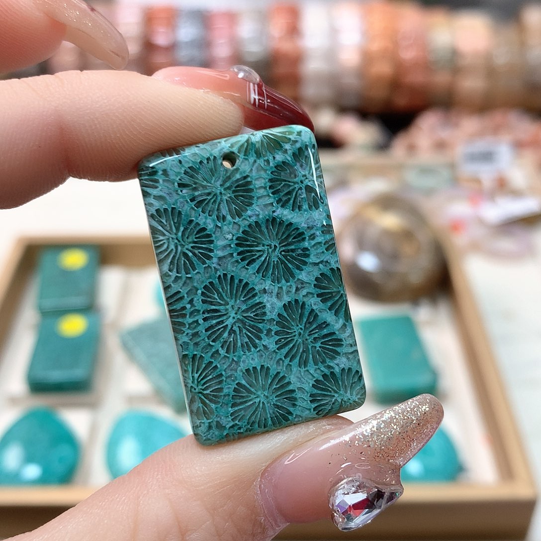 硅化珊瑚（珊瑚玉）手链未镶嵌天**玉222