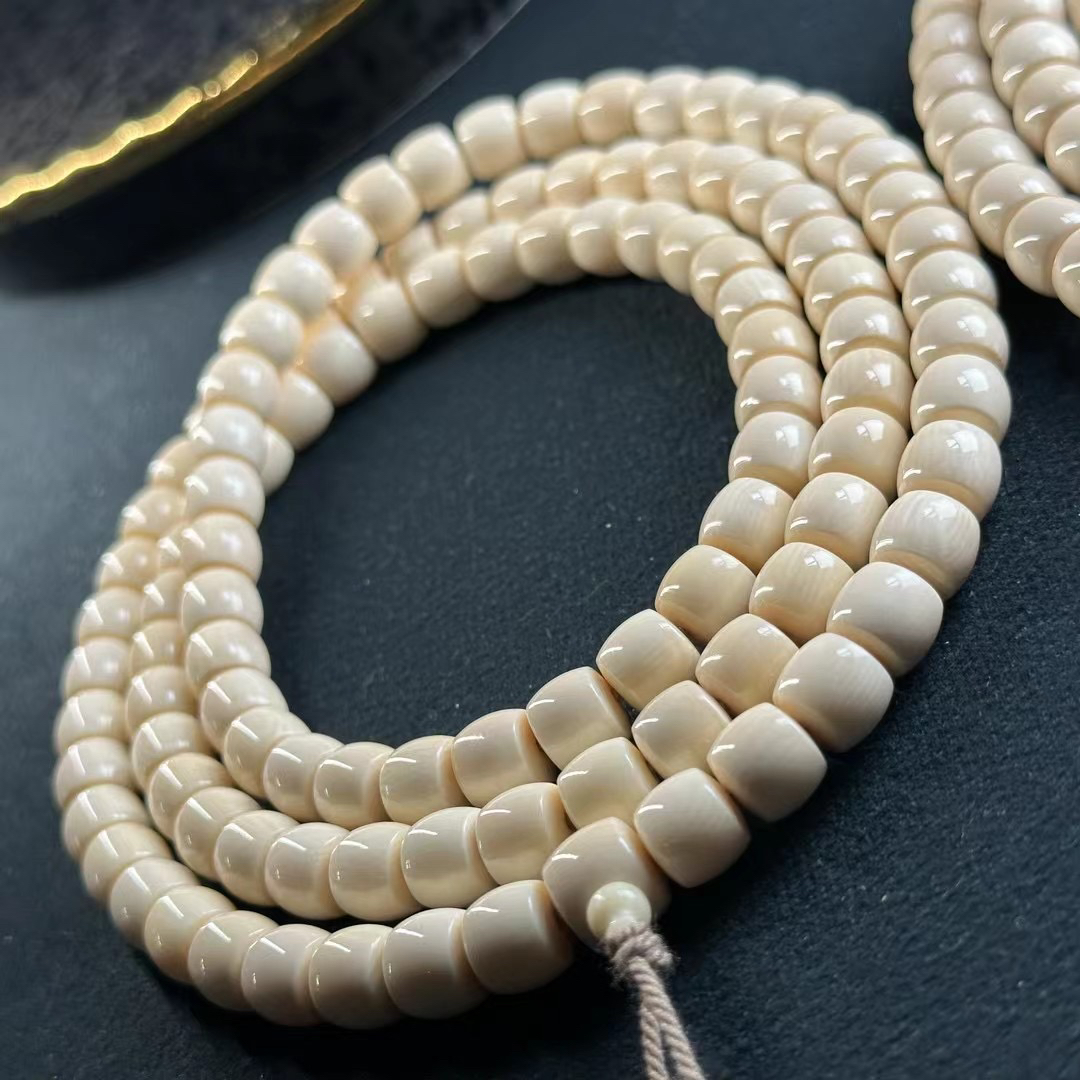 天然猛犸牙老型珠脖挂MM0178-179