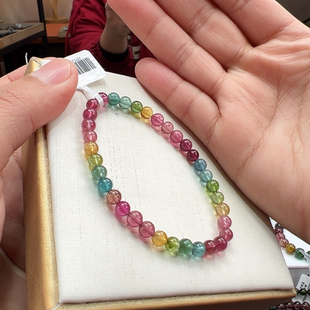 手串碧玺未镶嵌5mmmmmmmmm