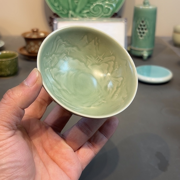 瓷片龙泉青瓷福利青瓷