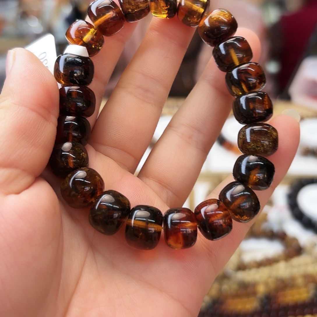 琥珀未镶嵌裸石十二90330