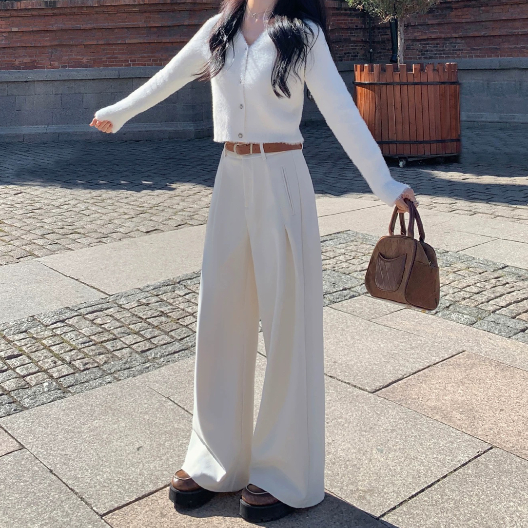 （备注编码）秋冬季时尚舒适百搭垂感阔腿西裤