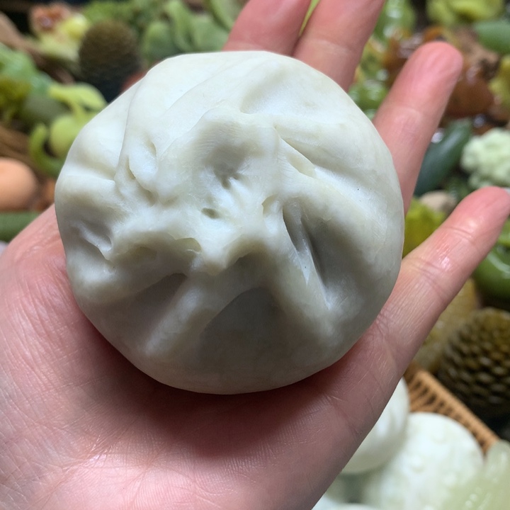 蛇纹石玉手把未镶嵌