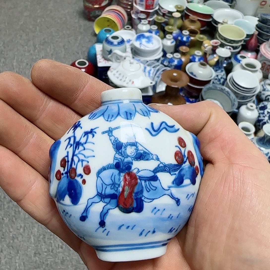 摆件瓷器的工艺技术水平