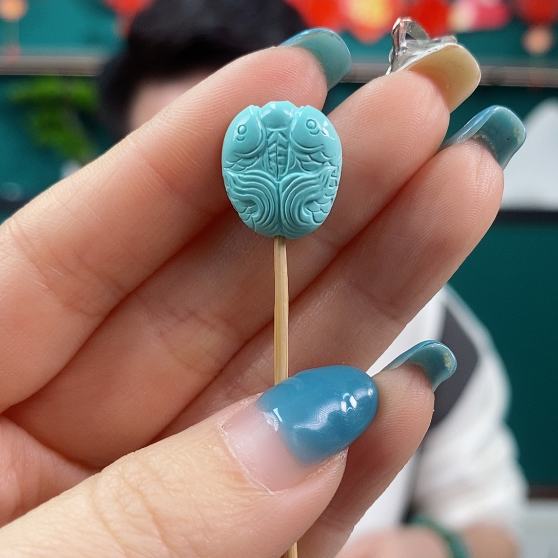 绿松石珠宝奇石未镶嵌