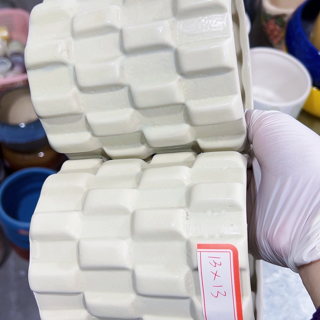 有孔外贸尾单陶瓷花盆凑单10米包邮