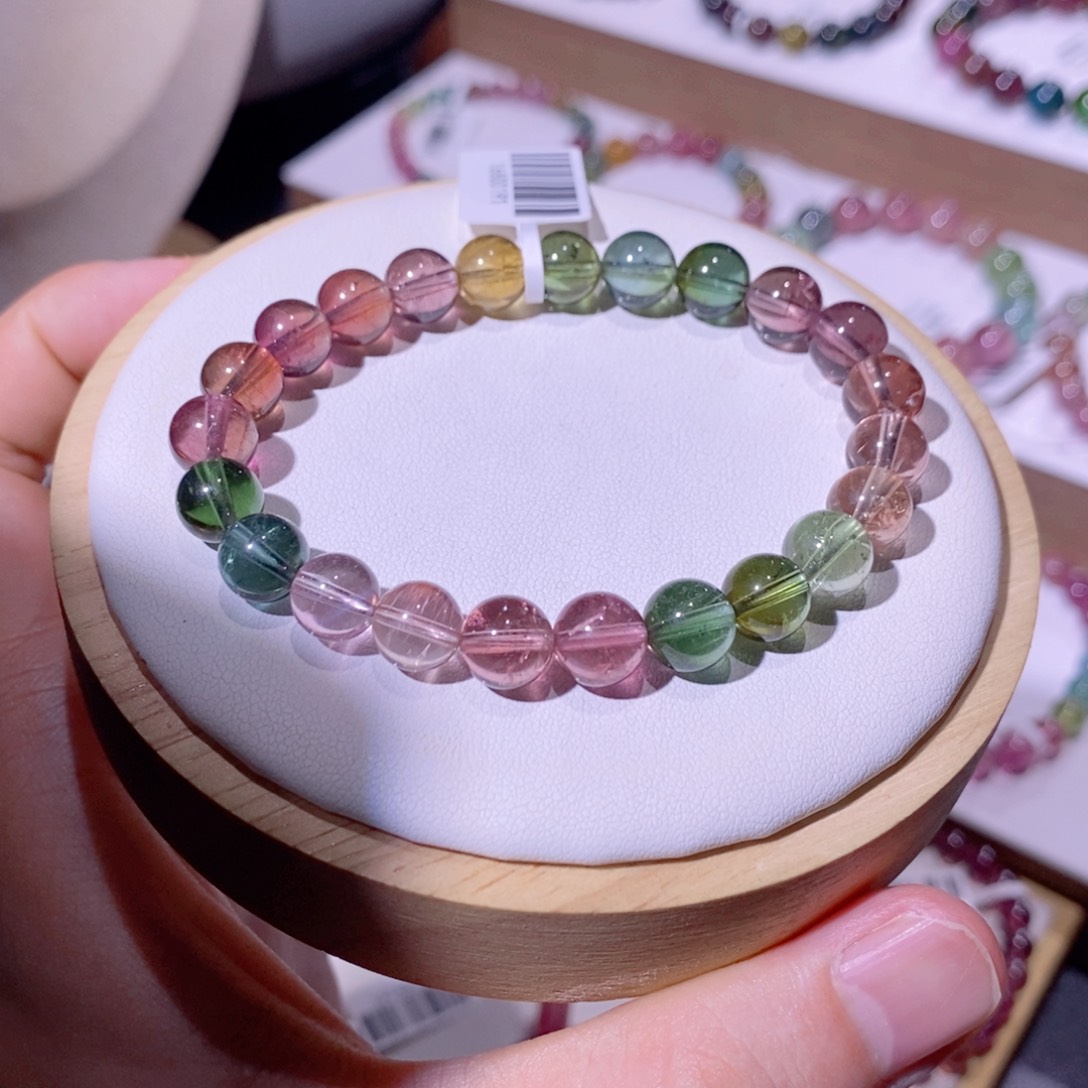 未镶嵌手链碧玺手链