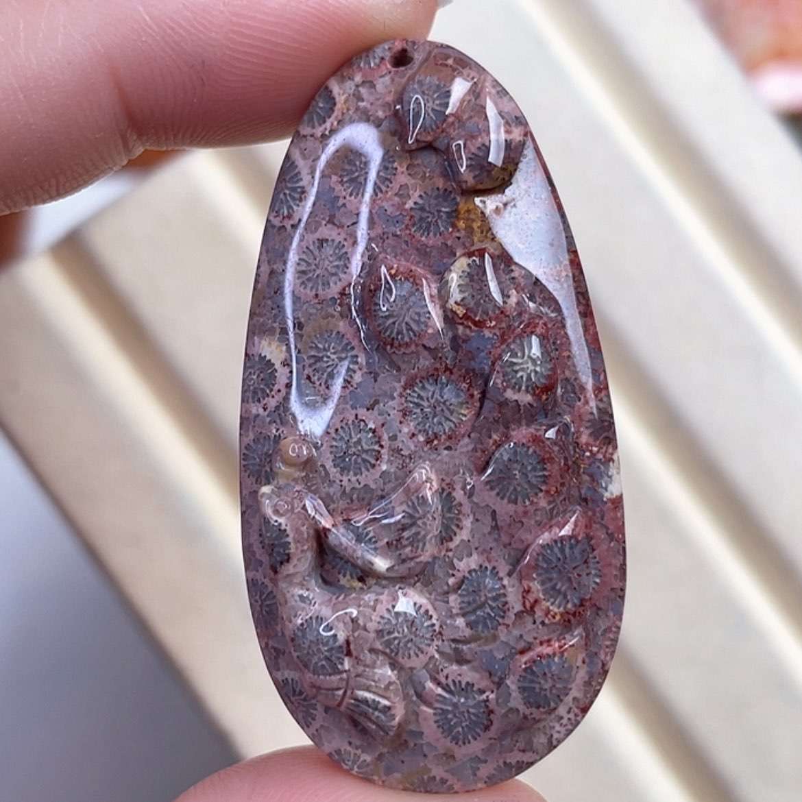 【闪购商品】硅化玉吊坠(赠链)未镶嵌2⃣️