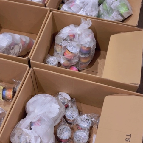 PE8编五彩6号500米新尾货