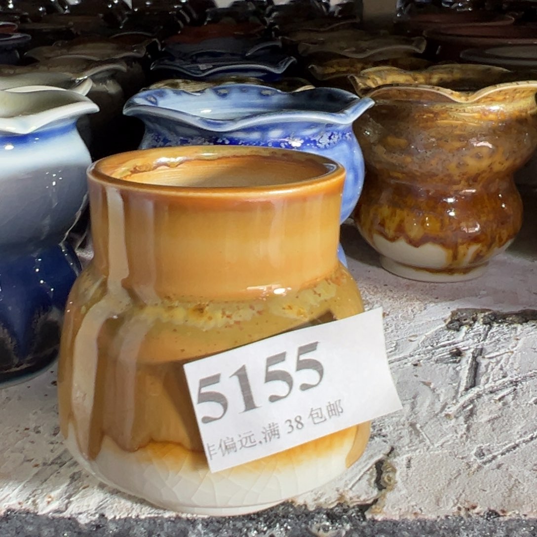 陶瓷景德镇手工花盆