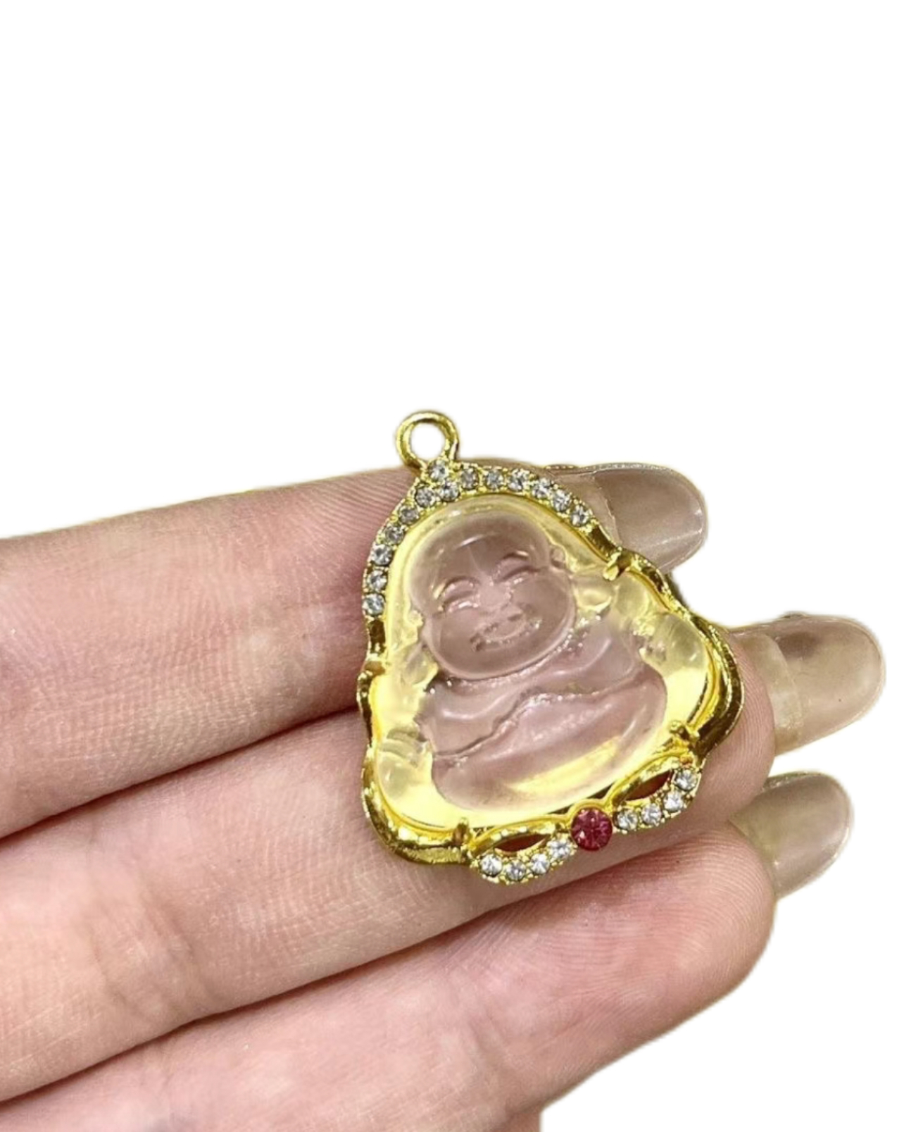 铜合金树脂吊坠 精美时尚小佛公吊坠