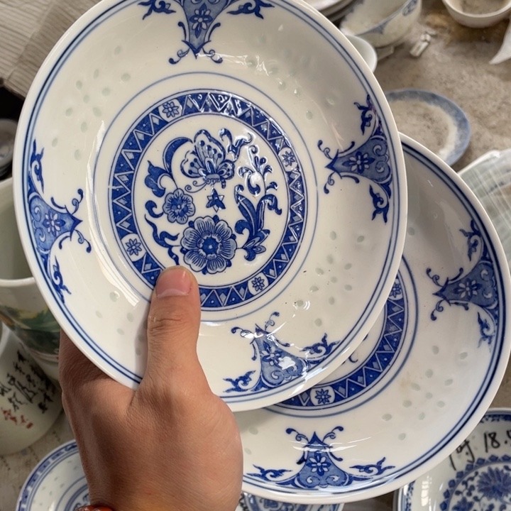 瓷碗景德镇高温细白瓷餐具