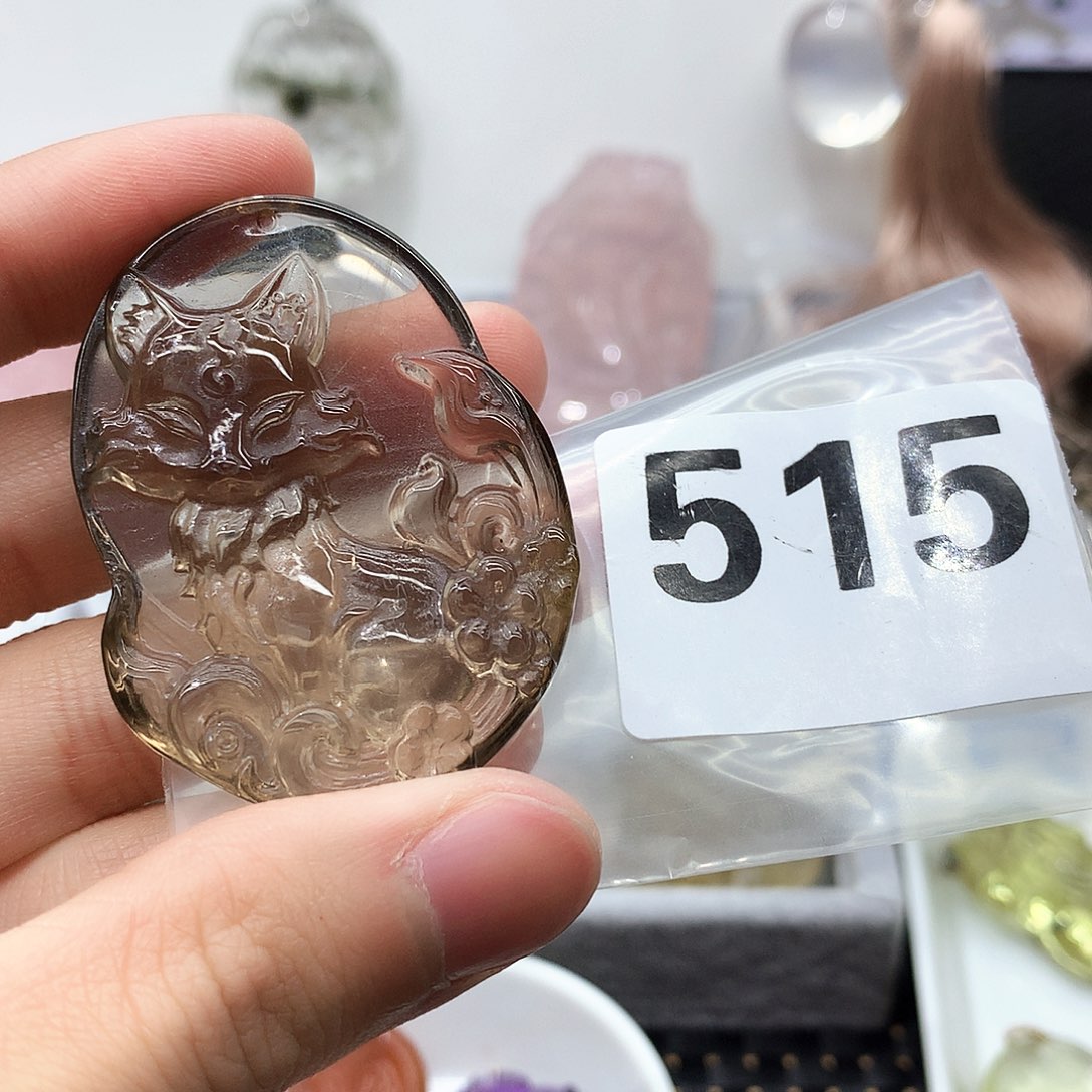 水晶颈饰未镶嵌吊坠