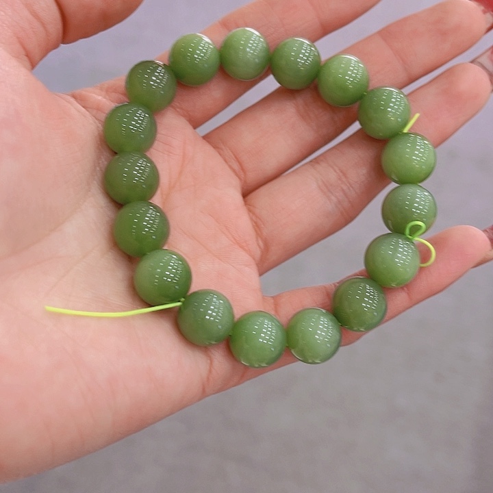 和田玉手串未镶嵌