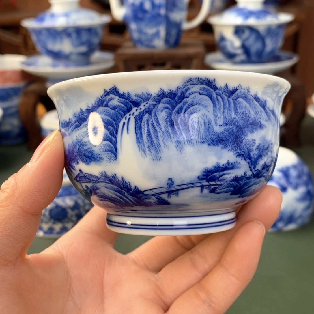 杯景德镇陶瓷手工手绘