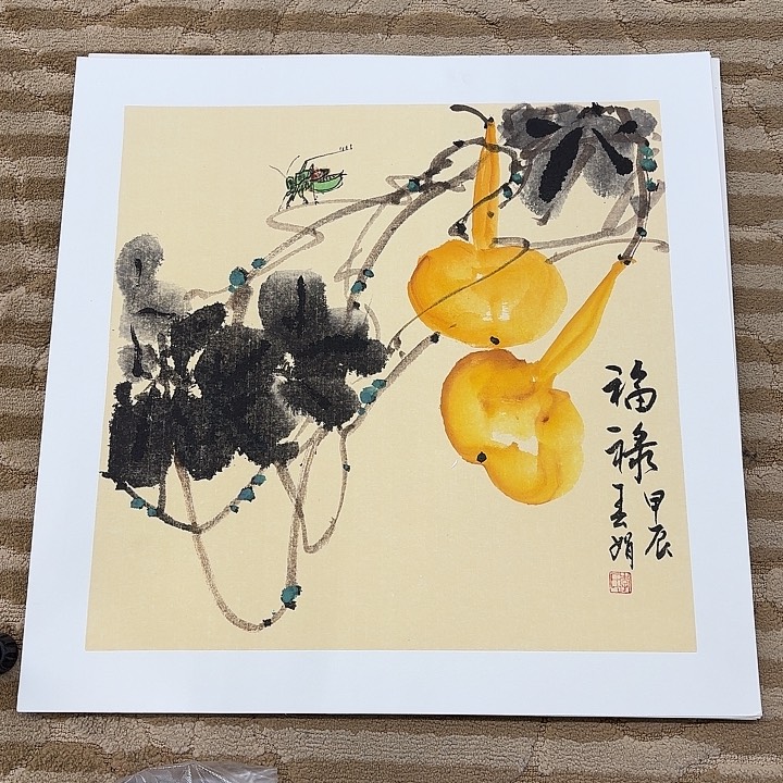 国画花鸟的翅膀和翅膀是50.50