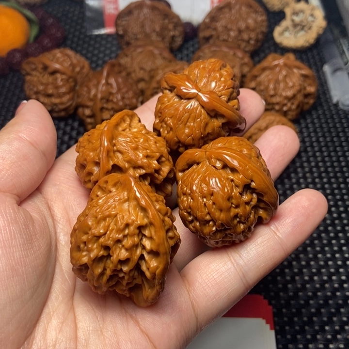 $***$文玩核桃把件公子帽