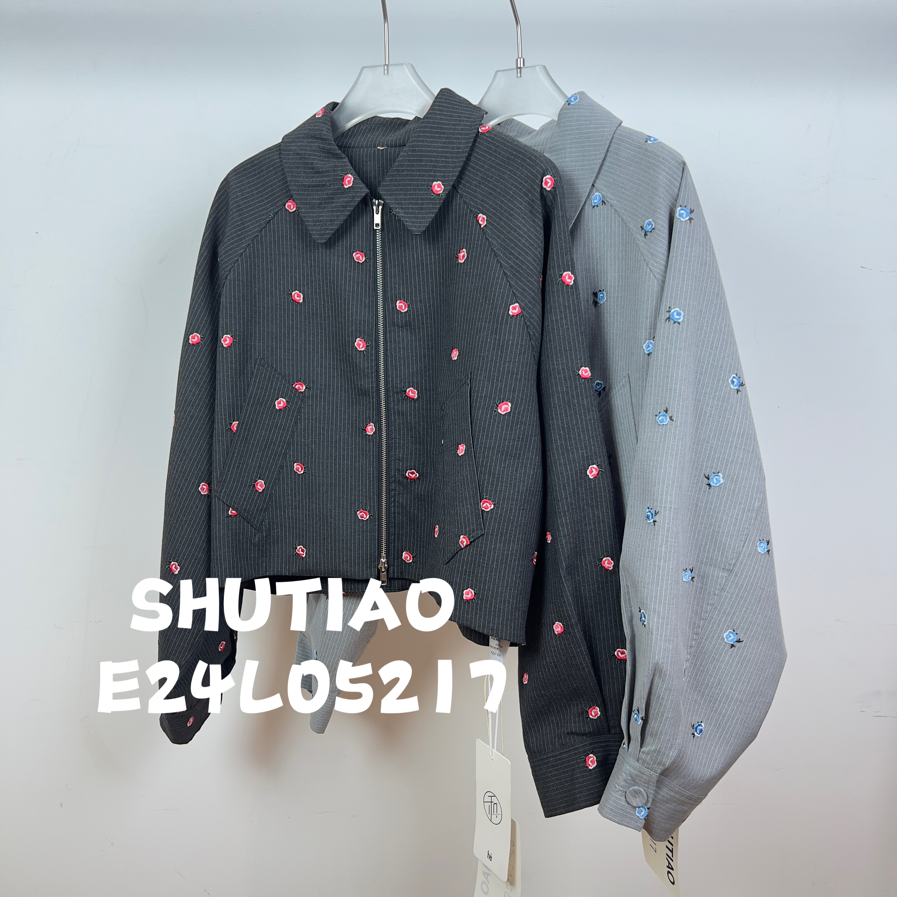 【SHUTIAO】2024秋冬：新款小众设计款外套E24L05217