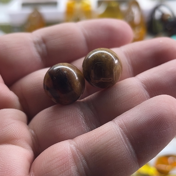 琥珀未镶嵌裸石单珠