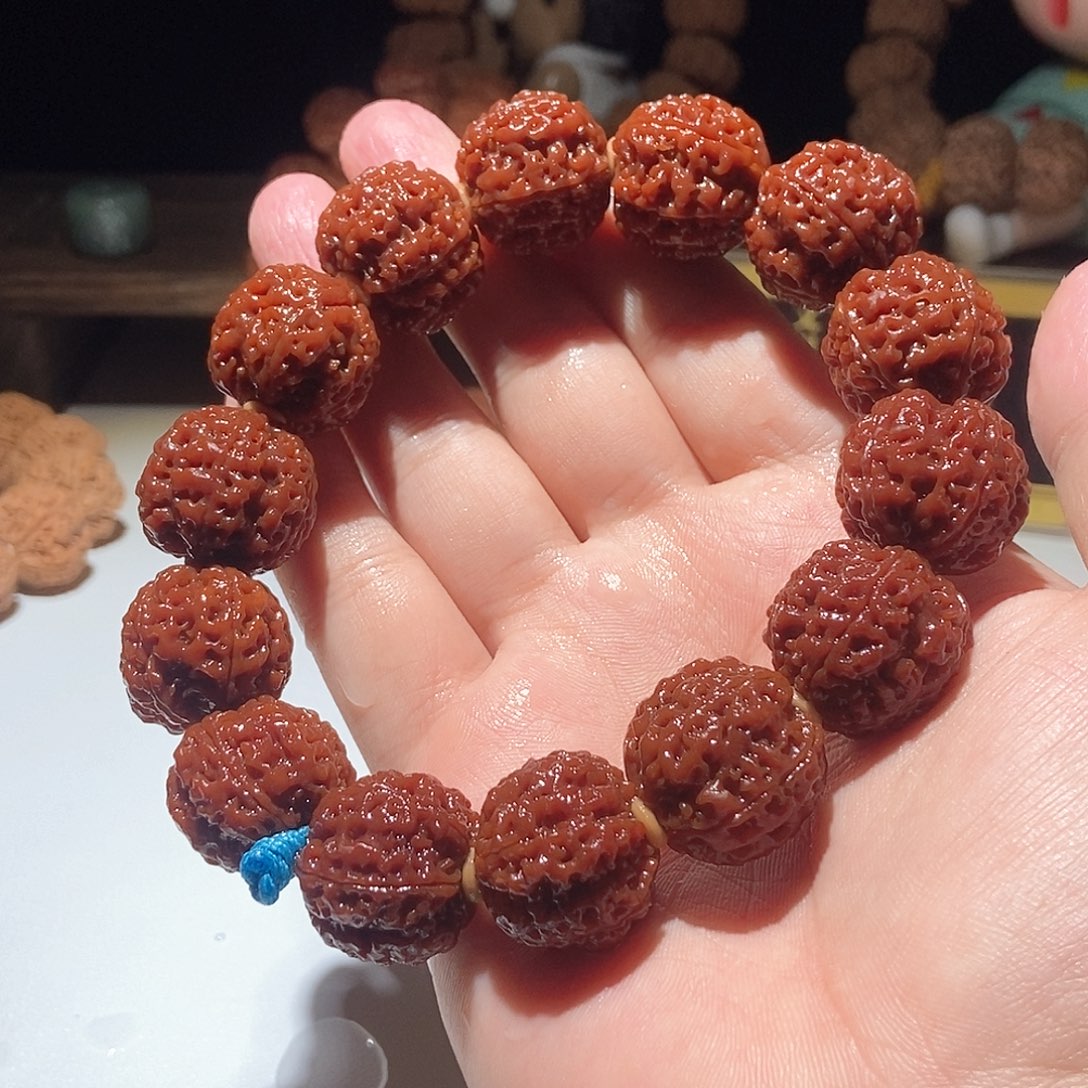 金刚菩提吊坠满肉满蜂窝21mm