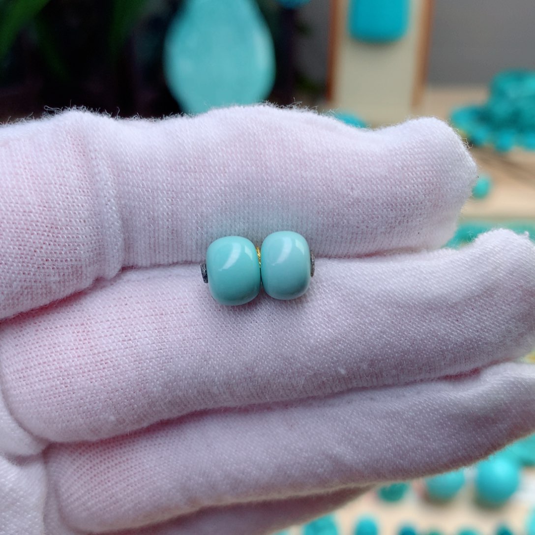 绿松石未镶嵌珠宝半成品