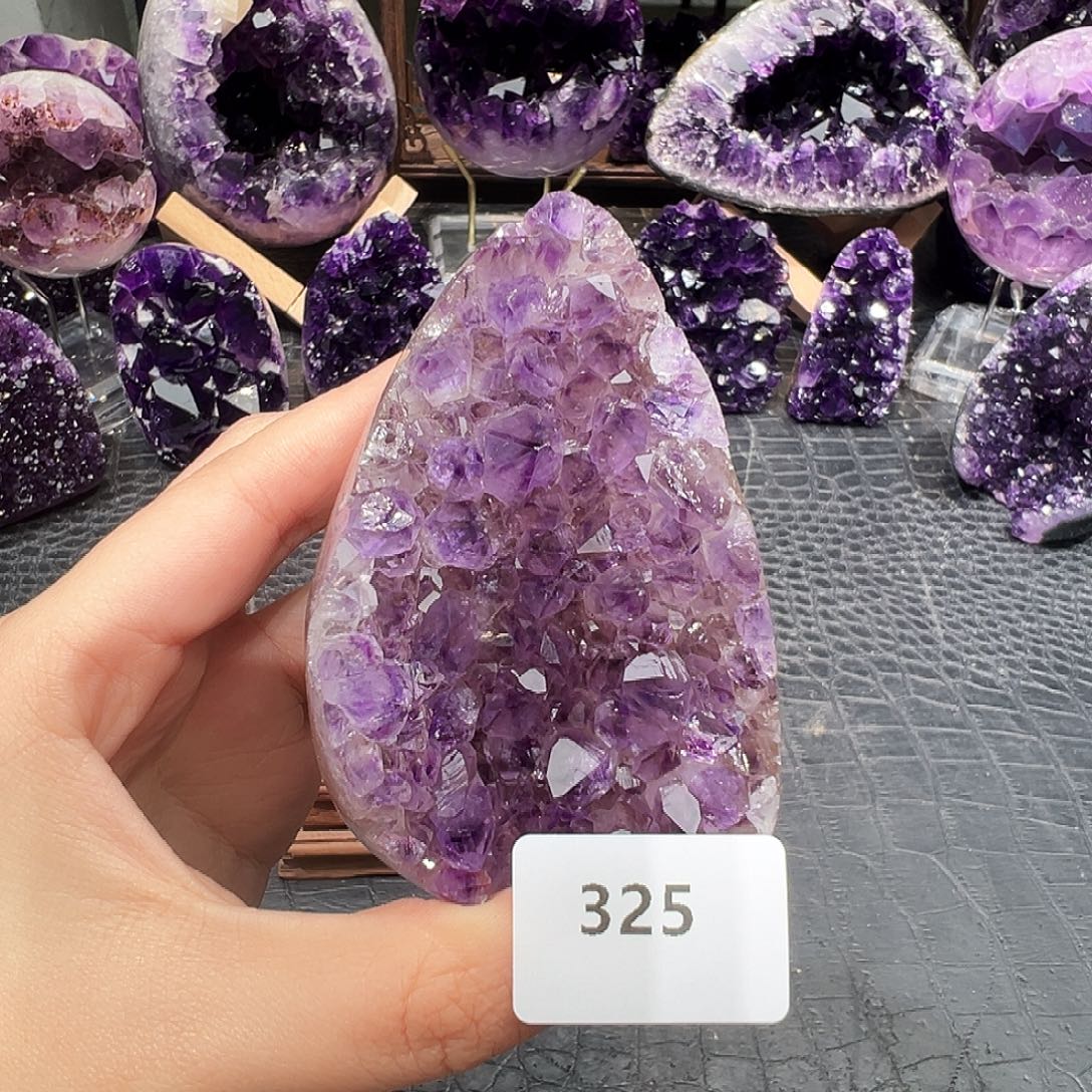 未镶嵌珠宝半成品紫晶