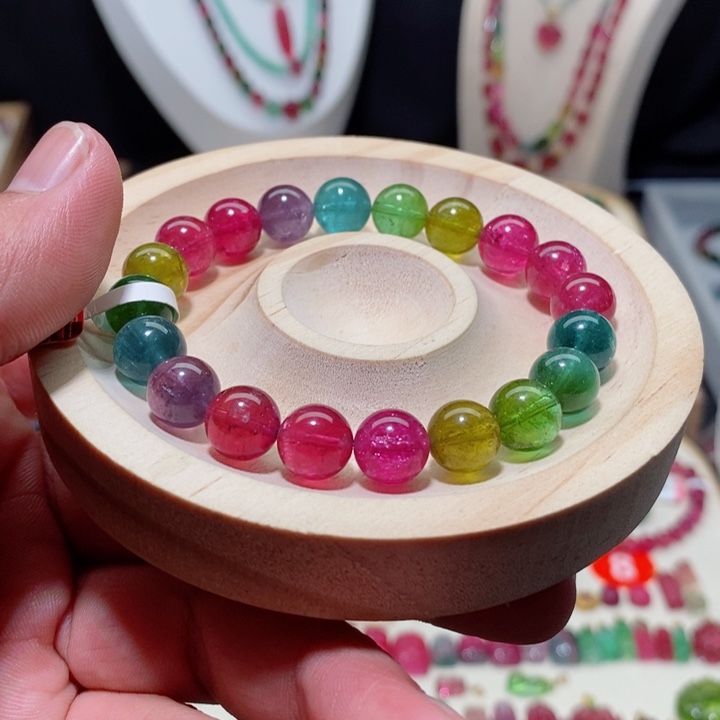 碧玺手链未镶嵌碧玺手链